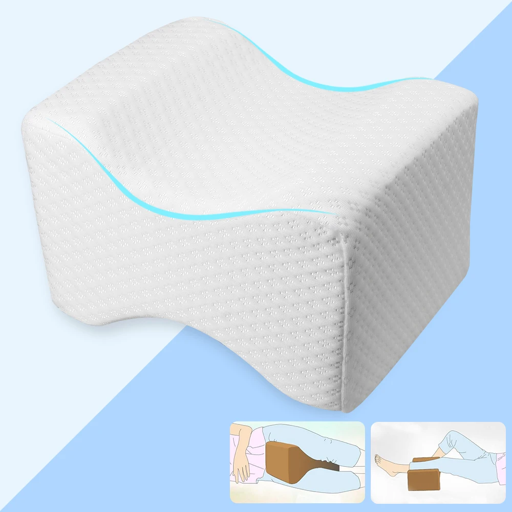 

Back Support for Orthopedic Sciatica Back Leg Hip Memory Foam Knee Pillow for Side Sleepers Align Spine Pregnancy Body Pillows