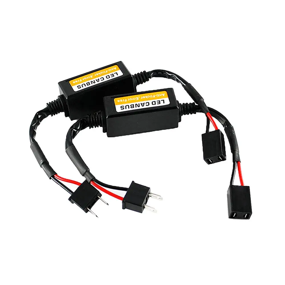 2x H7 Автомобильный светодиодный резистор нагрузки CAN Bus CANBus Ошибка декодера