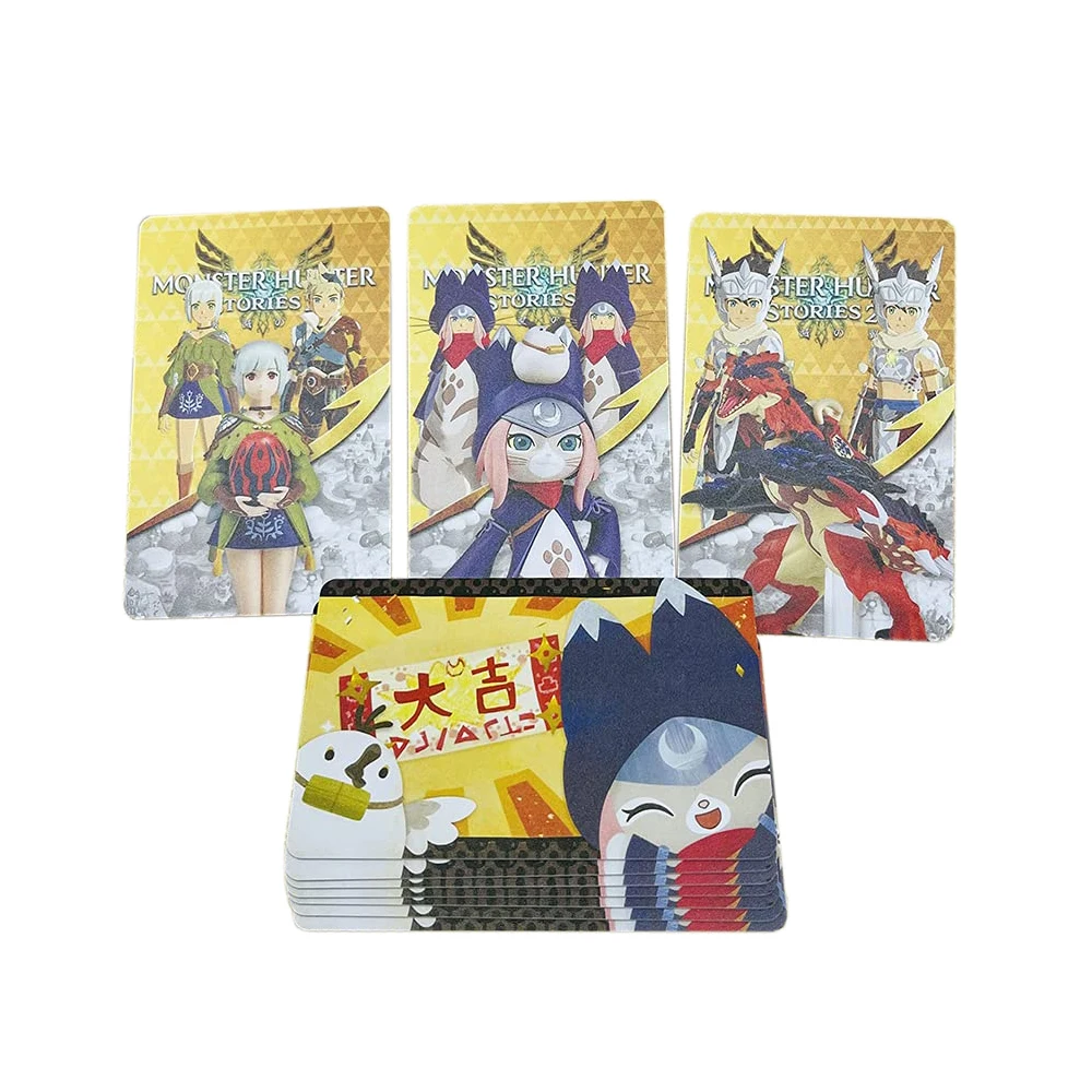 Карта-метка для игры Охотник на монстров 10 шт. 2: крылья разрушенных мини-карт NFC