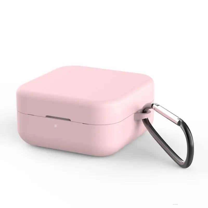 

Bluetooth Earphones Silicone Case with Anti-lost Buckle Headset Protective Cover for Xiaomi Air2 SE