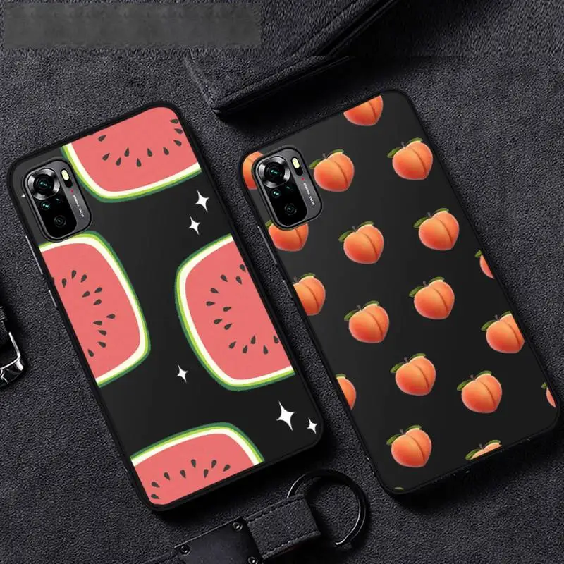 

Summer Fruit Watermelon Lemon Phone Case For Xiaomi Mi Redmi Note 8T 9T 9S 9A 10 7 8 9 Lite pro