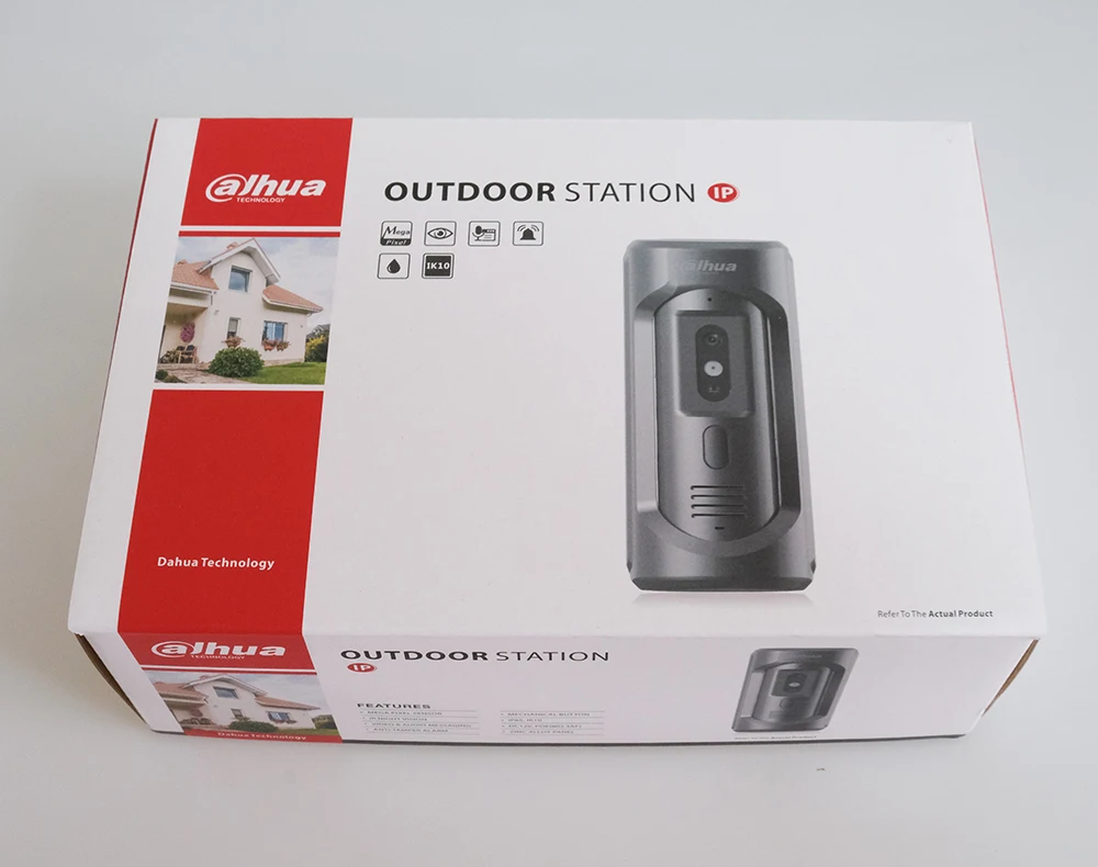Dahua VTO2101E P S1 IP Villa Outdoor Station HD CMOS камера из цинкового сплава панель IP65 1/2.7 2MP датчик