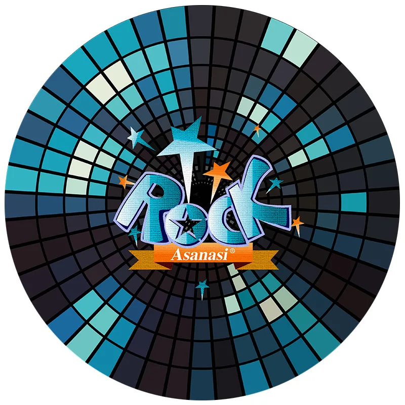 

Microfine Geometric Music Instrument Piano Mats Round Carpet Drum Blankets Customization Carpet Bathroom Living Room Carpet