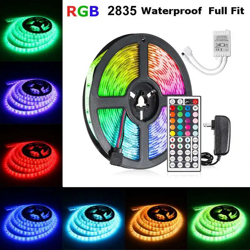Профессиональная Водонепроницаемая светодиодная лента RGB 5 метров 300 светодиодов