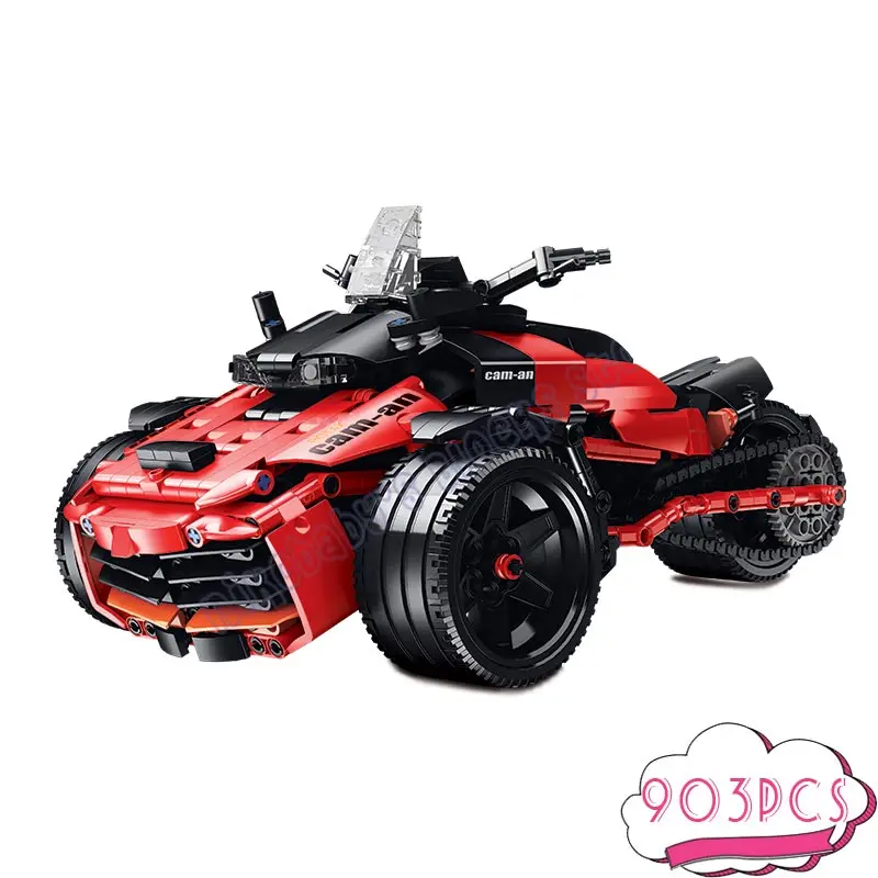 

903 шт., Детский конструктор «Технический город», строительные блоки для автомобилей кубиков