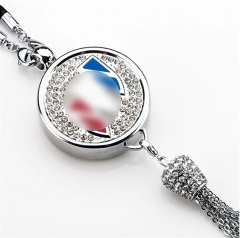 Ароматизатор из нержавеющей стали с бриллиантами украшение освежитель воздуха