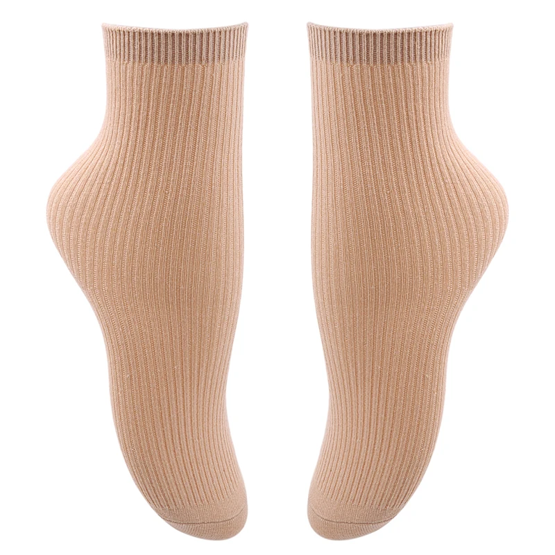

1 Pair Women Sports Socks White Heart Pattern Embroidery Fitness Yoga Socks Cute Girls Women Cotton Socks