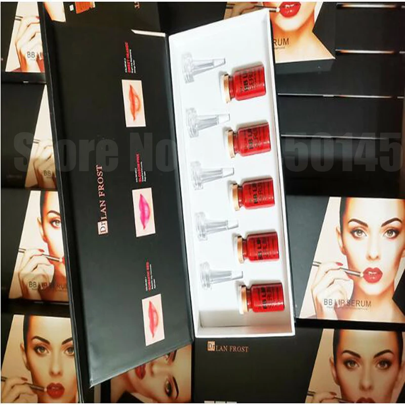

8ml Meso BB Lips Glow Treatment Ampoule Korean Lip Gloss BB Cream Glow Serum For Lip Blush Pigment Microneedles Dr Pen Treatment