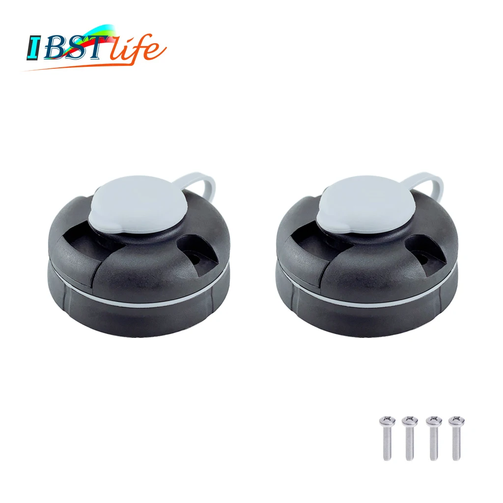 

2PCS Canoe Kayak Star Mount Base Inflatable Boat Sea Fishing Rod Support Holder Pole Rack Mount Base Tackle Fishing Kit