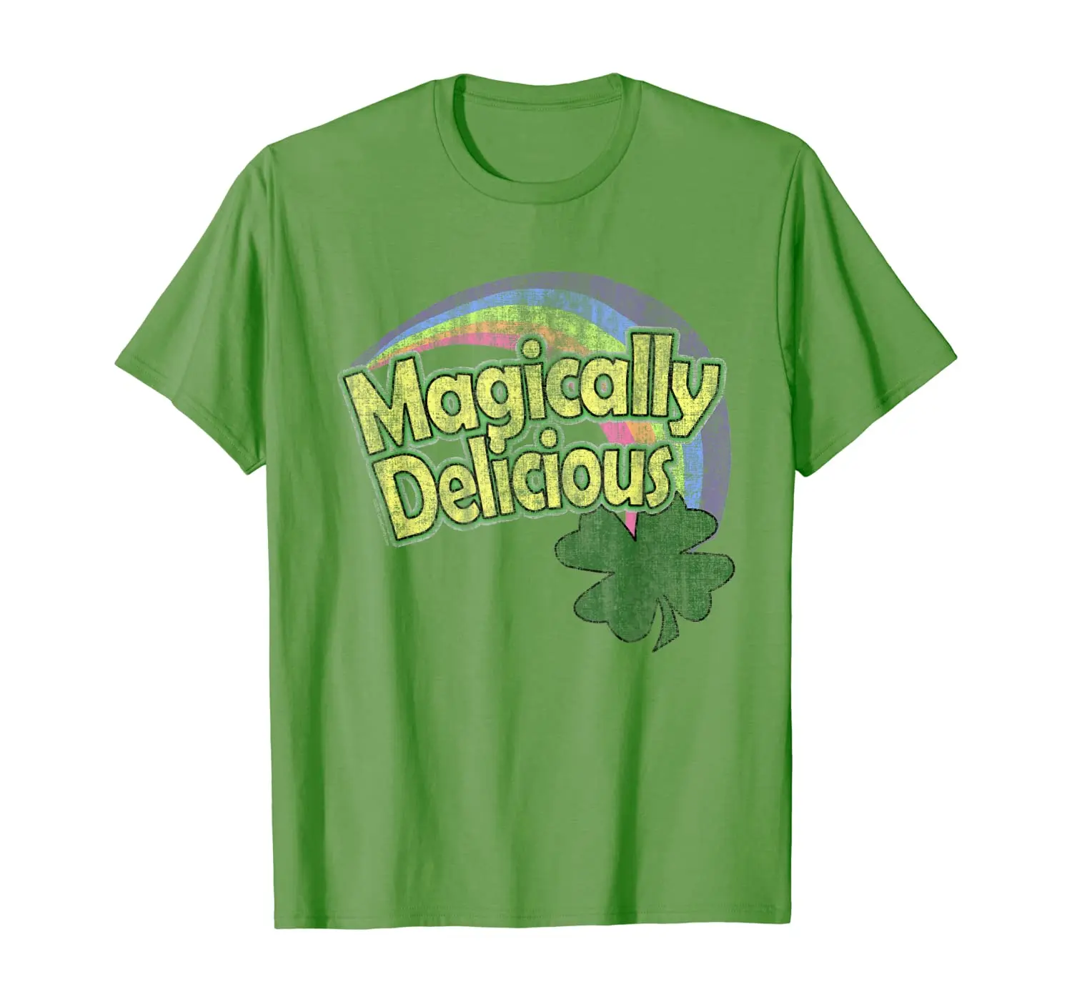 

Magically Delicious Rainbow Retro St. Patrick's Day T-Shirt