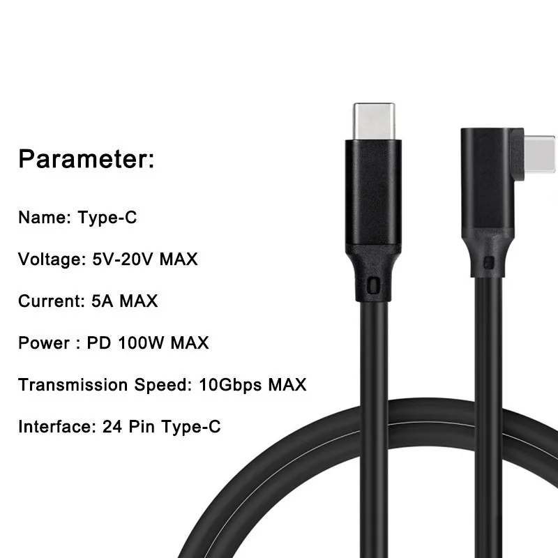 USB 3.2 Gen 2 4K 10GB 5A 10GB Cable PD Fast Charger Type C Cable for Xiaomi Mi 8 Samsung Galaxy S10 Plus Mobile Phone USB-C Cord images - 6
