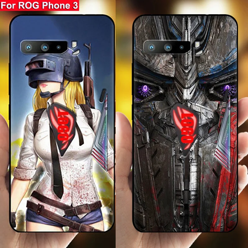Для Asus ROG Phone 3 Чехол Мягкий Тонкий силиконовый чехол тонкий для телефона с