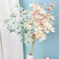 artificial flowers 89cm length magnolia flowers indoor and outdoor weddings banquets decorations green plants and flowers