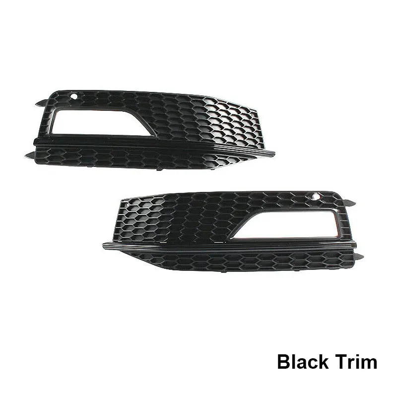 Фонарь для переднего бампера левый и правый красный хромированный черный