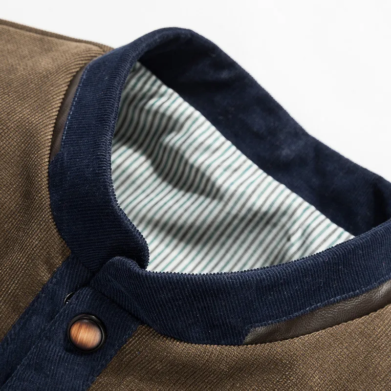 Мужская Осенняя Вельветовая Повседневная Весенняя мужская куртка Chaquetas Hombre FYY660 |