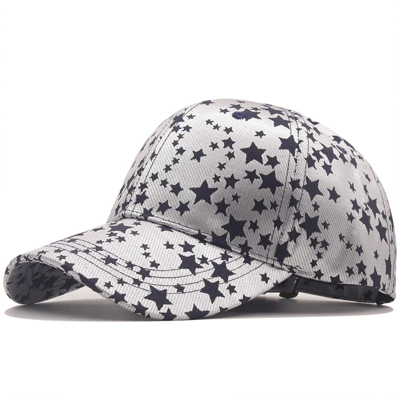 

Baseball Cap Men Dad Hat Women Casual black star Caps Bend Visor Adjustable Cotton Male Bone Black Hat Bone Garros