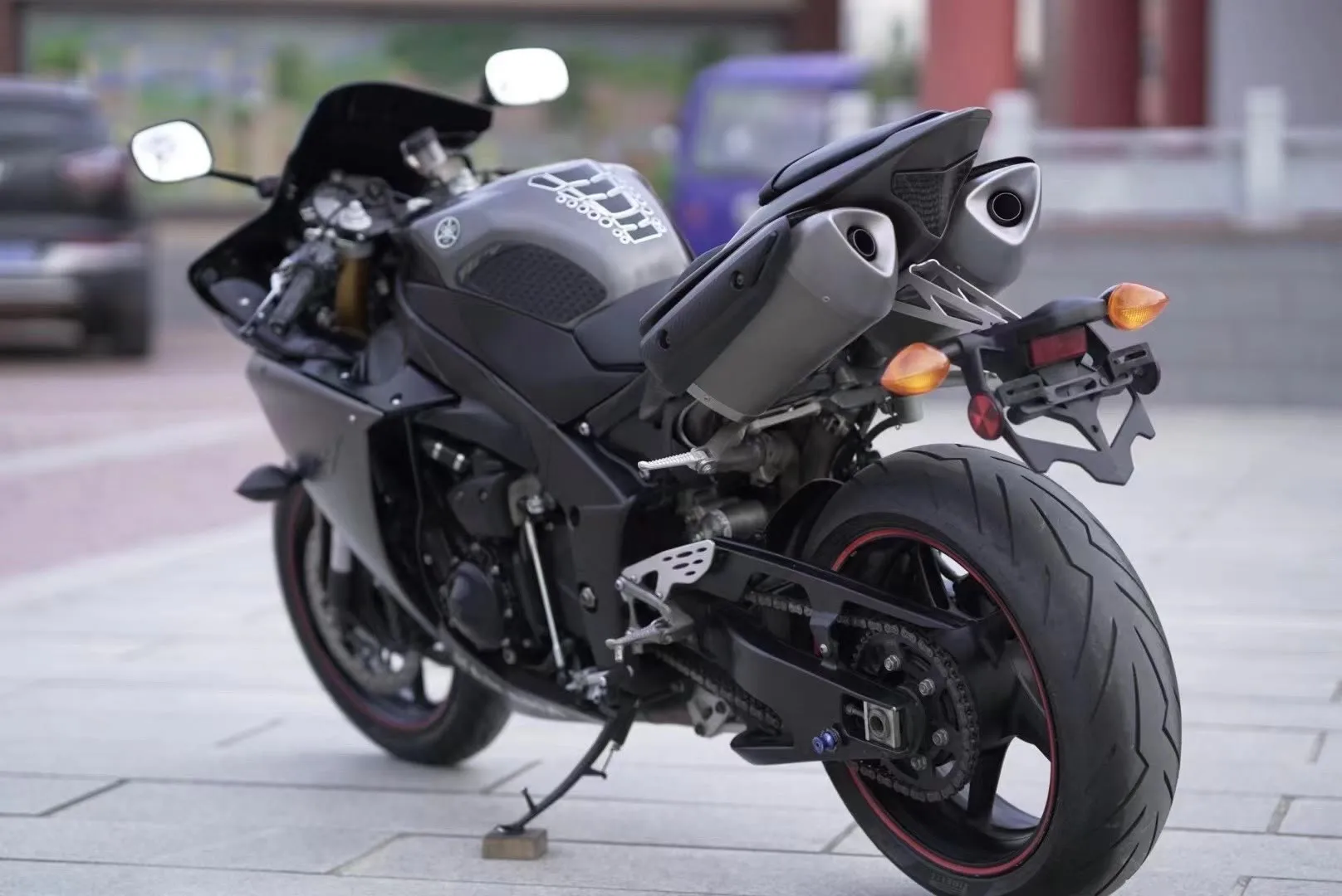 Защита мотоцикла для YAMAHA YZF-R1 2009-2014 противоскользящая наклейка на бак газовый