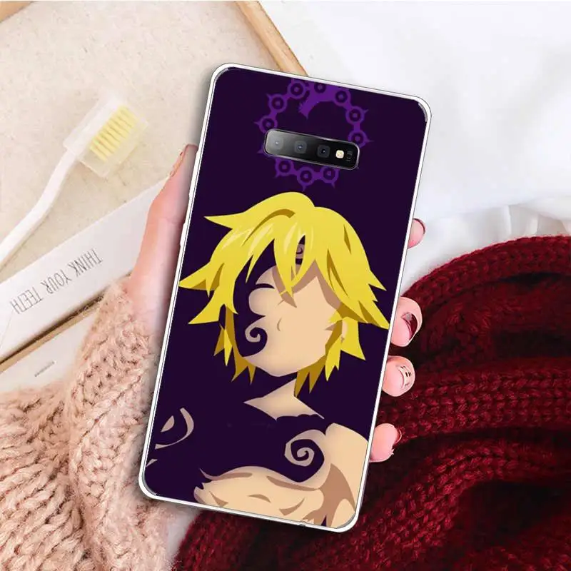 

Anime seven deadly Phone Case Transparent For Samsung Galaxy A71 A21s S8 S9 S10 plus note 20 ultra