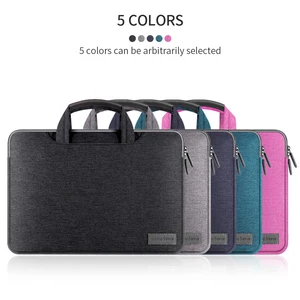 laptop bag sleeve case for macbook air pro 11 12 13 14 15 4 15 6 inch waterproof handbag notebook case for asus lenovo dell hp free global shipping