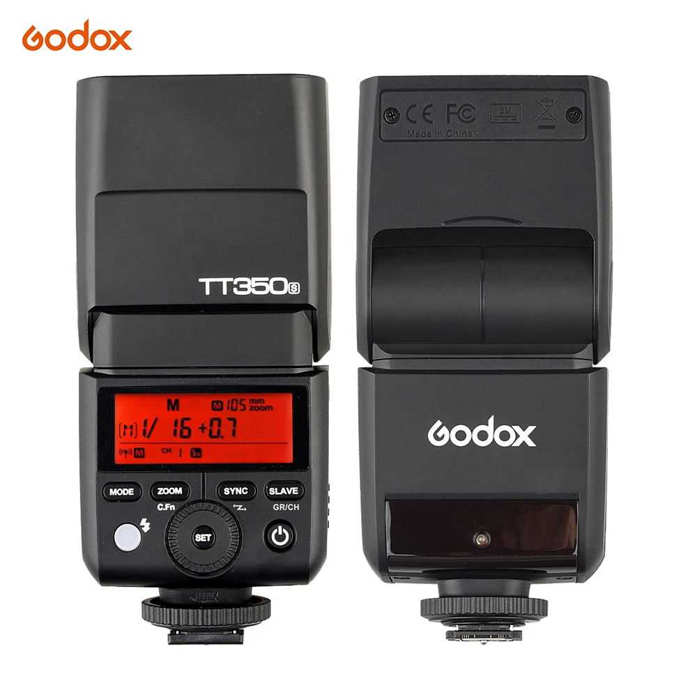 Godox TT350S Мини Портативный Speedlite 2 4G беспроводной мастер и раб 1/8000S HSS ttl вспышка Speedlight