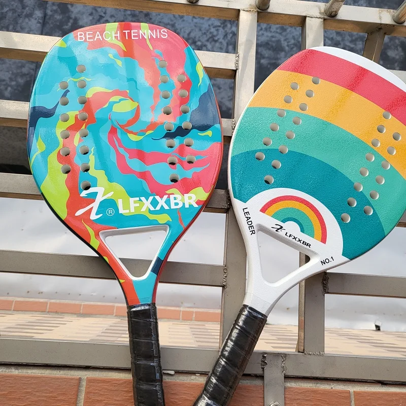 

2022 Raquete пляжный теннис полностью из углеродного волокна Vailable EVA эластичный материал 50*23*2,2 см защитный чехол для взрослых Новый