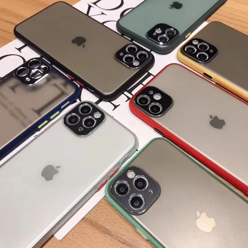 Защитный чехол для объектива для iPhone 11 Pro Max чехол s Мягкий силиконовый металлический чехол для ухода за линзами для iPhone X XS Max XR противоударный чехол
