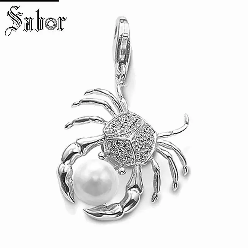 Подвеска с жемчугом краб Томаса ювелирные изделия для мужчин женщин и девушек