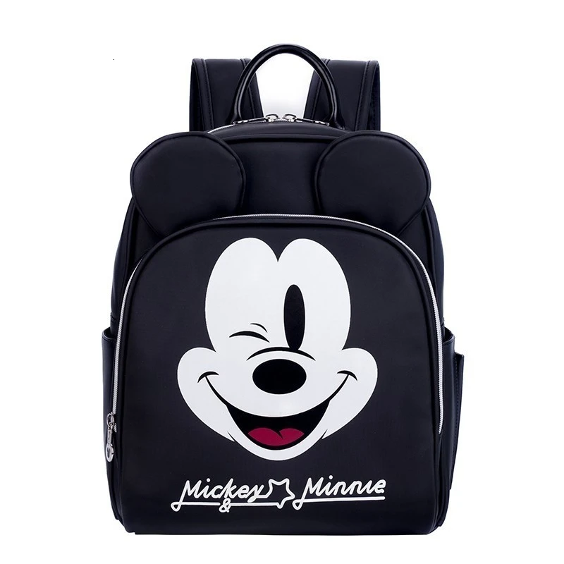 6970660196020 Сумка для подгузников disney, сумка для подгузников для мам, сумка для подгузников для мам, большая емкость, сумка для ухода за ребенком, сумка для кормления, модный рюкзак для путешествий для мам, Одежда для младенцев - Цвет: 6970660196020
