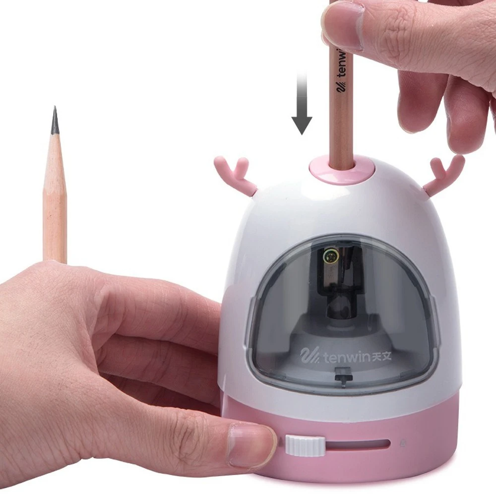 

Electric Pencil Sharpener Primary School Multifunction Automatic Pencil Sharpener Child Cartoon Cute Pencil Sharpener Pen Knife