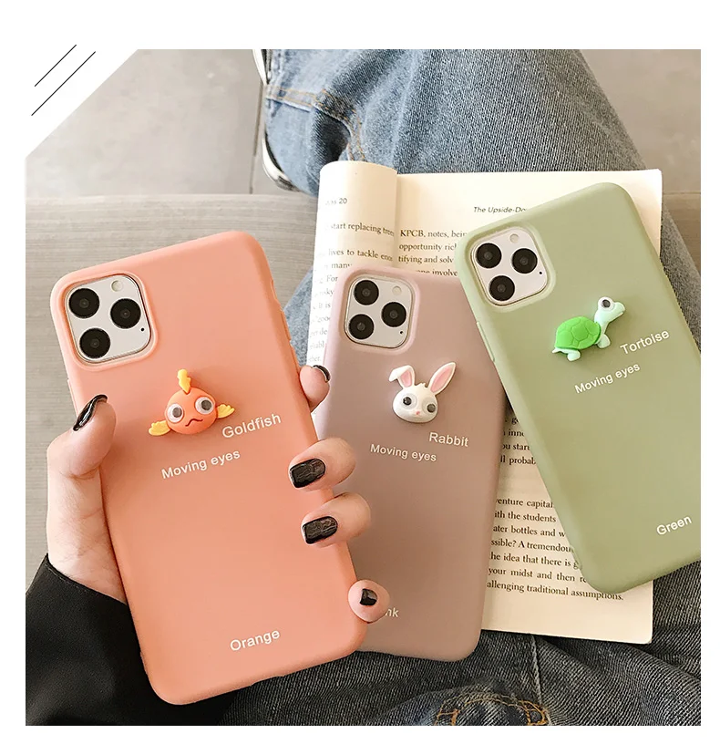 GlamPhoneCase милый маленький зверь чехол для телефона iPhone11Pro/Max X XS Max XR Мягкий силиконовый чехол для iPhone11 7 8 6 6s Plus