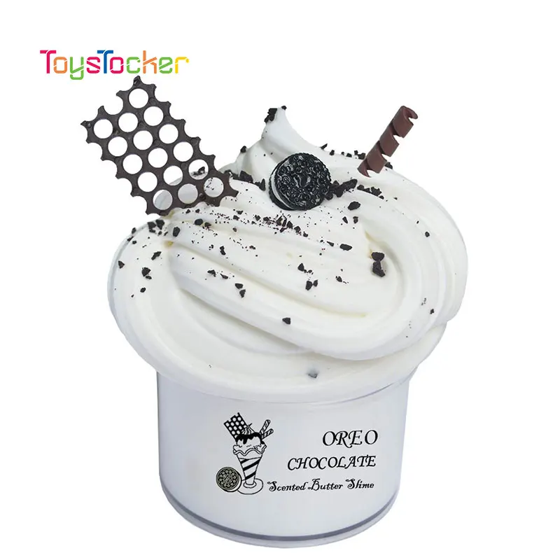 Горячая продажа пушистый глиняный шоколадный Слизняк амулеты поставки мягкий