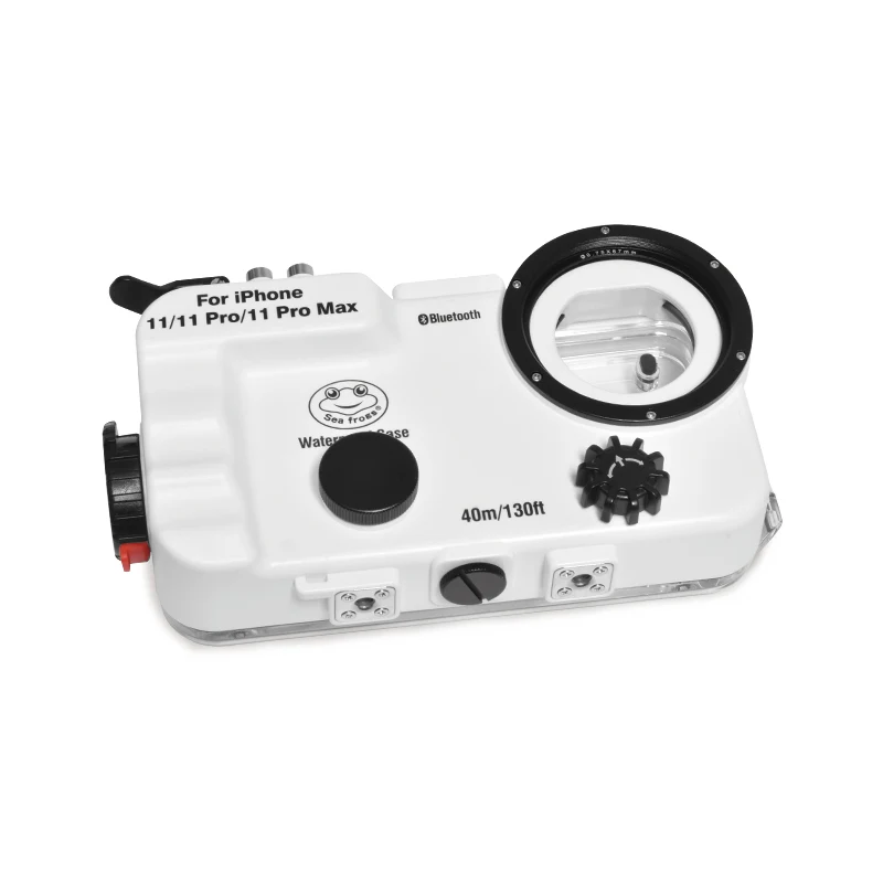 

Seafrogs 40M Waterproof Housing Case for IPhone 12 /12 mini / 11/ 11pro /11 pro max Diving Protective Underwater Dive Cover