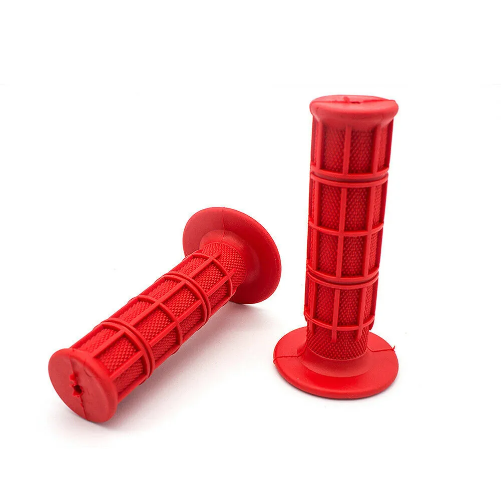 

Handlebar Motorcycle Handle Grips Rubber Universal For Honda CR125R/250R
