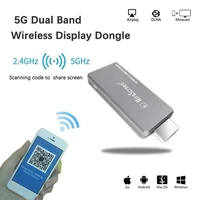 mirascreen tv stick dongle 2 4g5g wifi display airplay miracast dlna mirroring screen share hdmi compatible for android ios