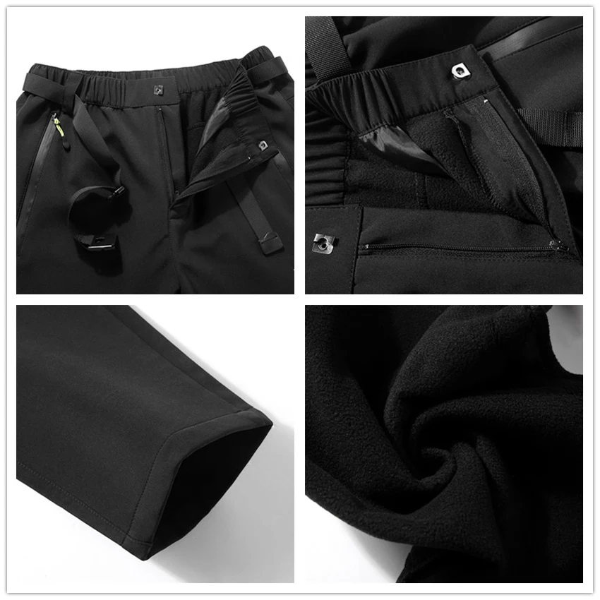 Горные мужские и женские походные толстые штаны для спорта на открытом воздухе