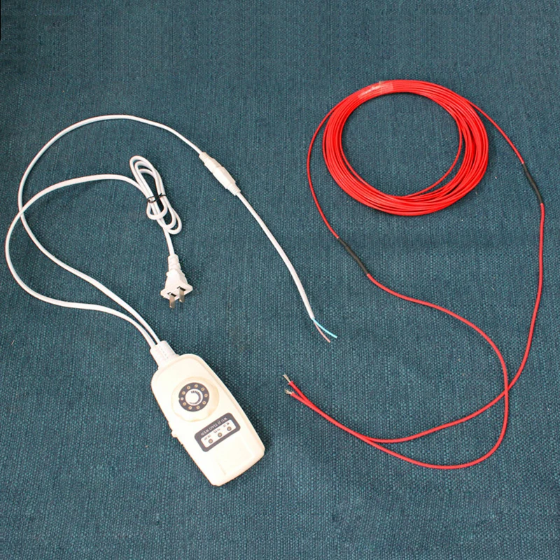 Нагревательный провод из углеродного волокна теплый пол регулируемый 9 килов