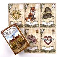 high quality special style old style lenormand fortune telling cards tarot cards board games oracle tarot cards with guide book
