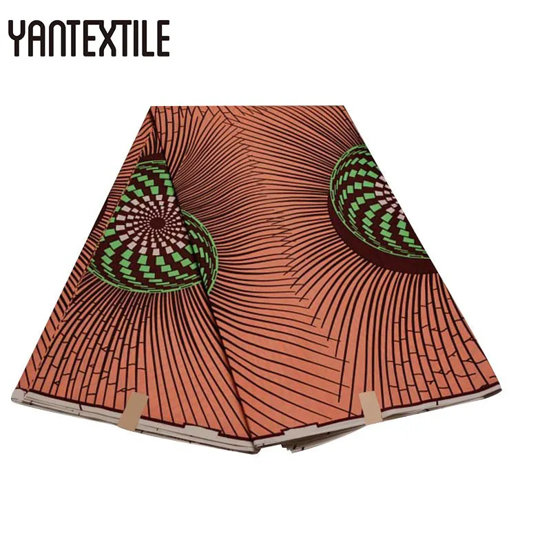 YANTEXTILE новая Анкара ткань Африканский Голландский Воск Принт Tissu Africain 3 ярдов настоящий воск Африканский батик ткань для свадебного платья