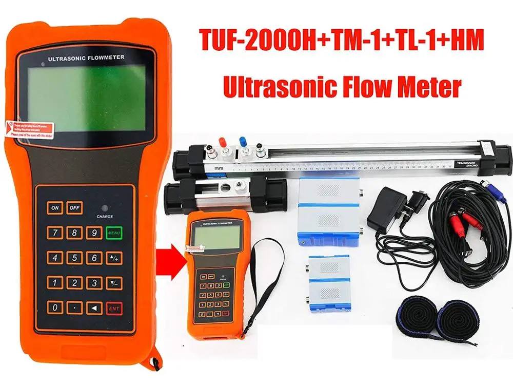 Портативный цифровой ультразвуковой измеритель расхода жидкости|Расходомеры| |