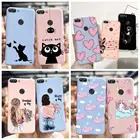 Чехол для телефона Huawei PSmart P Smart Plus 2019, милый мультяшный силиконовый мягкий бампер с сердцем для Huawei P Smart 2020 PSmart 2018, чехол