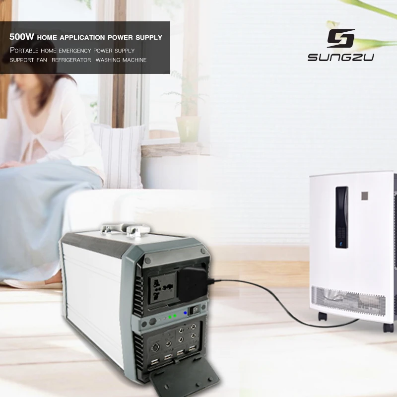 

solar generator portable 500w inverter solar power station factory price
