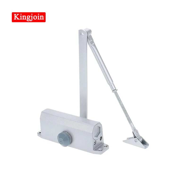 

Automatic Door Closers Security System Adjustable Closing/Latching Speed Aluminium for Left and Right Hand Doors