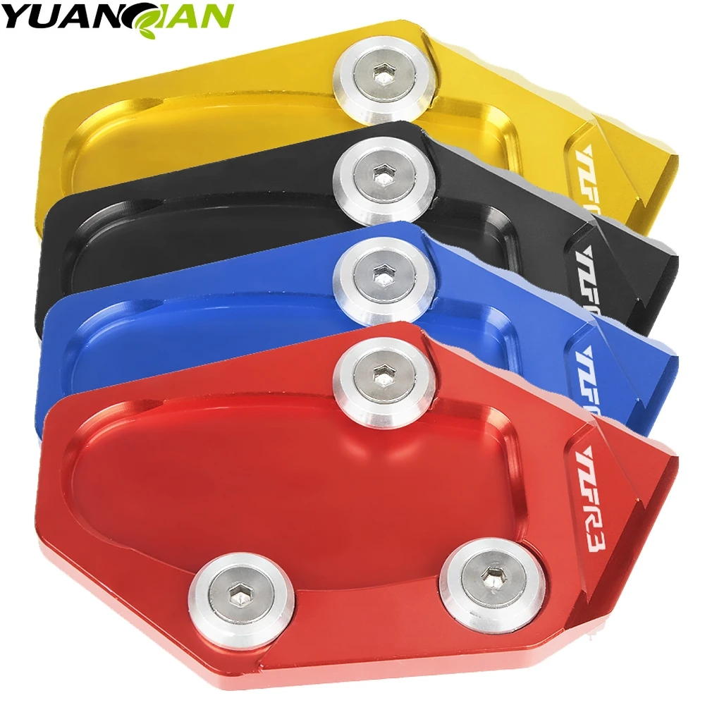 Для мотоцикла Yamaha YZF R3 2015 2016 CNC алюминиевая подставка удлинитель пластина боковая