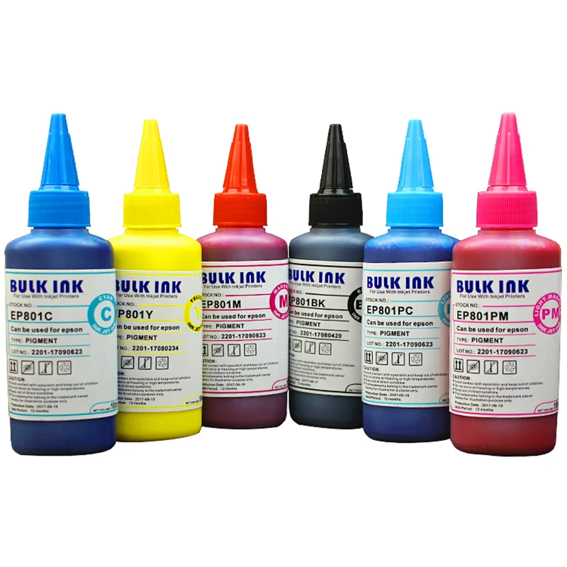 vilaxh 600ML Universal Sublimation Heat Transfer Ink For Epson Inkjet Printers Mug Tile T-Shirt Plate | Компьютеры и офис