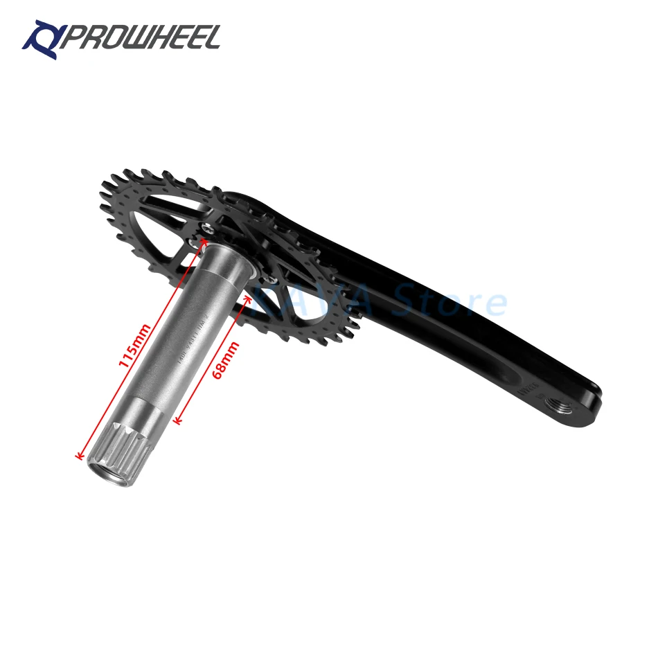 Звездочки Prowheel DMB шатун для горного велосипеда 170/175 мм Кривошип GXP Узкие Широкие