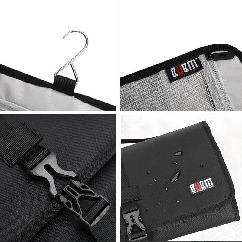 

Bubm Travel Storage Roll Bag Compatible with Dyson Airwrap Styler, Portable Hang Organizer Bag for Dyson Hair Styling Whole Set