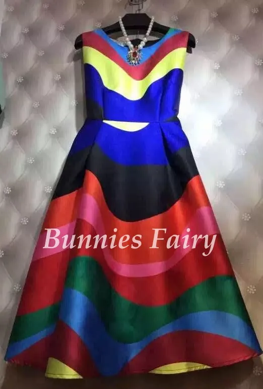 BunniesFairy Весна Осень Хепберн Винтаж Ретро Пастельные цветы цветочный принт Высокая талия платье-майка без рукавов Vestidos - Цвет: 11