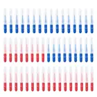 50 шт. межзубная щетка, зубная щетка, Стоматологическая Ортодонтическая щетка для ухода за полостью рта, межзубная щетка-зубочистка между зубами, щетка для ухода за полостью рта