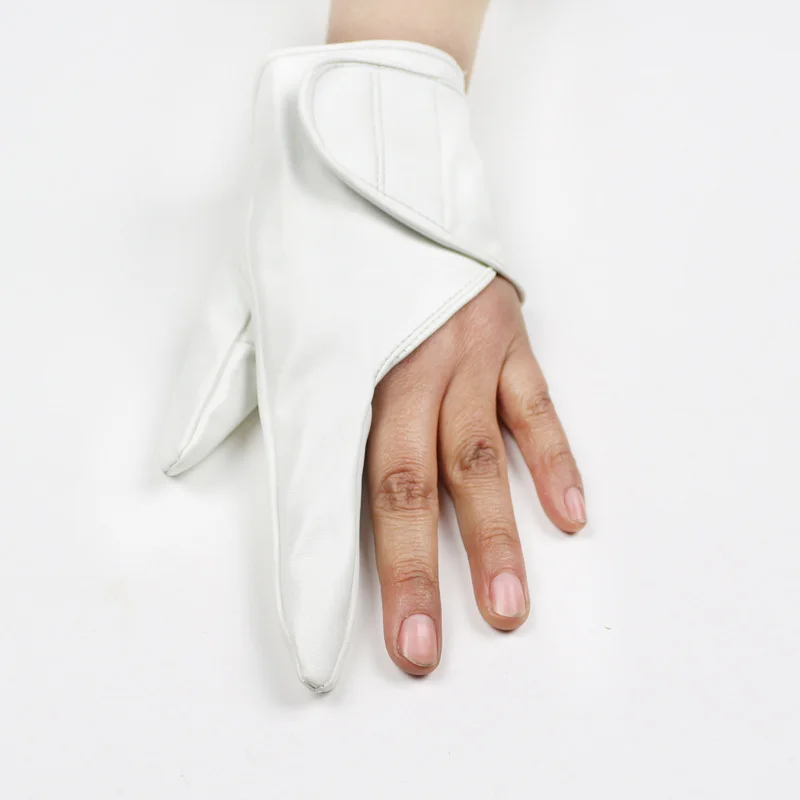 Женские перчатки из искусственной кожи для выступлений женские уличные