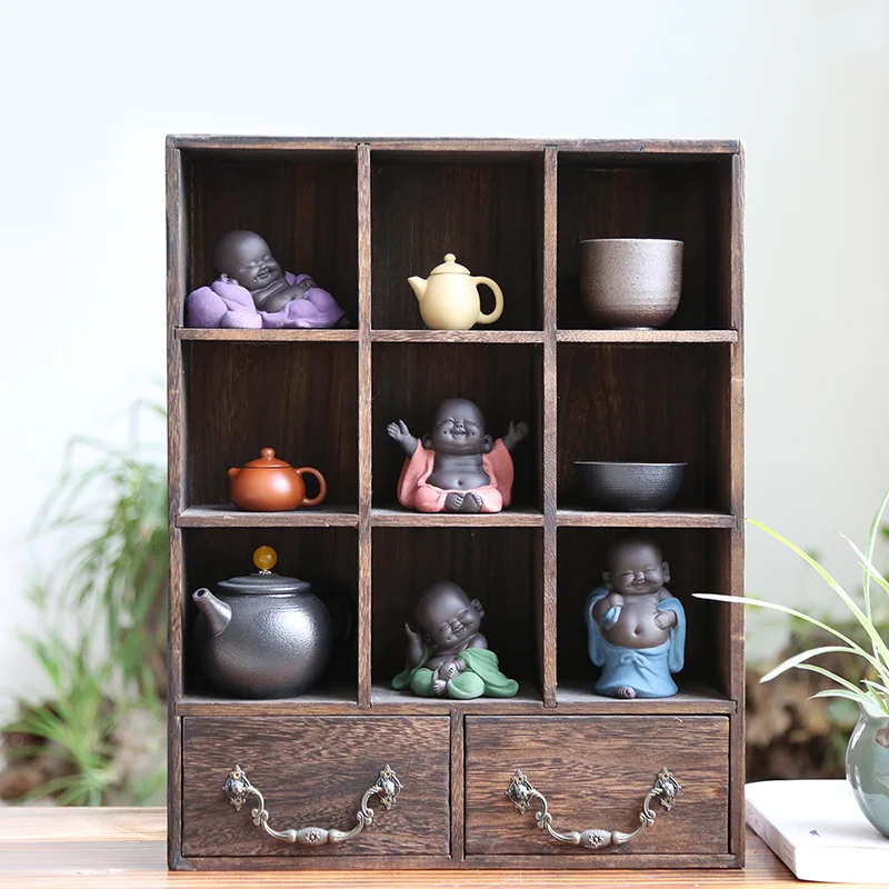 N Tea Favor счастливый Майтрейя Будда чай для домашних животных украшения чайного